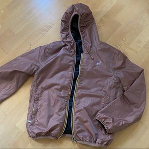 Rose Gold Reversible K-Way Jacket